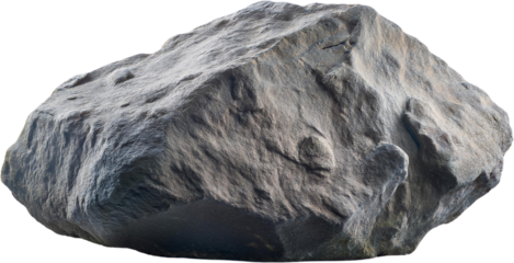 Large Grey Boulder Rock Stone Texture Geology Nature