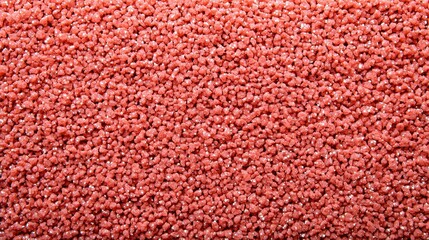 Fototapeta premium Colorful Small Granules of Pink Plastic Material for Various Uses