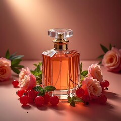 Elegant Essence: A Luxurious Perfume Infused with Red Currant, Neroli, and Vanilla
