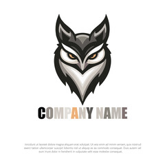 Owl style logo or icon