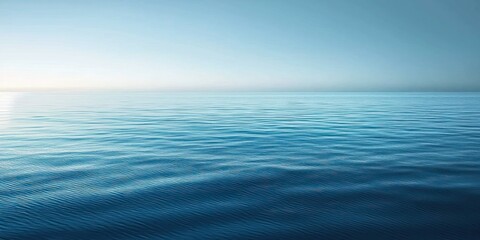 Obraz premium A serene blue soft background with gradient tones, perfect for conveying calmness and relaxation