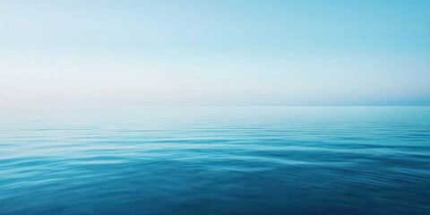 Fototapeta premium A serene blue soft background with gradient tones, perfect for conveying calmness and relaxation