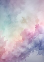 Obraz premium Dreamy watercolor texture with a soft, ethereal quality, ethereal, artistic
