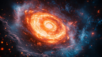 Stellar formation event deep space cosmic imagery vibrant nebula astronomical perspective celestial phenomena