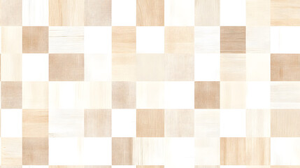 cream and light brown checkered pattern with simple and timeless design. Perfect for various decor styles