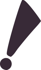 Minimalist Exclamation Mark Vector Illustrations