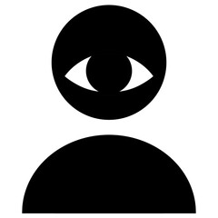 eye icon vector illustration
