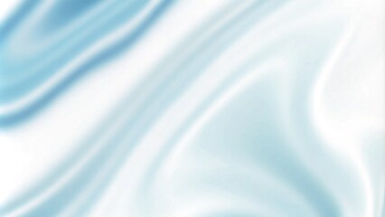Obraz premium Abstract smooth blue white curve background. Blurred light curved. Elegant shiny liquid texture. Modern futuristic graphic. Soft, flowing waves in shades of blue and white gradient background.