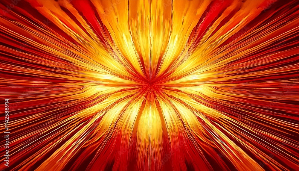 Canvas Prints explosion of color
