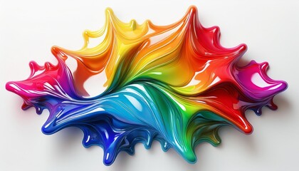 abstract background with splashes