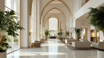 Grand Hotel Lobby Interior Design