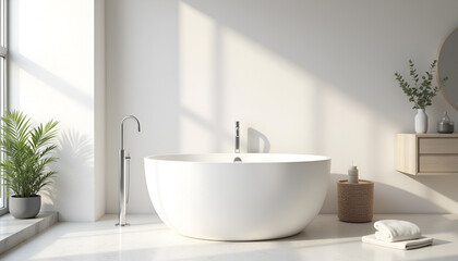 Minimalist Modern Bathroom Interior Photography