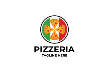 Pizza restaurant logo design inspiration