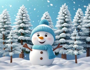 Christmas card with space for wishes