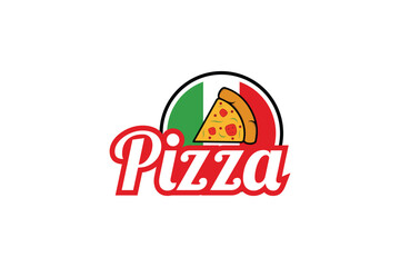 Pizza Logo Design For Italian Restaurant Food