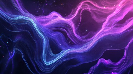 Fototapeta premium Abstract Cosmic Waves