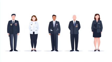 Obraz premium Professional Group of Individuals in Formal Attire Engaging in Serious Discussion in a Modern Office Environment Exuding Determination and Collaboration
