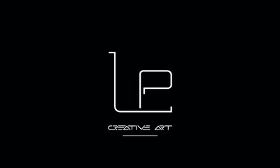 LE, EL, L, E abstract letters logo monogram