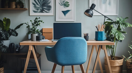 Sleek and Stylish Modern Home Office Design