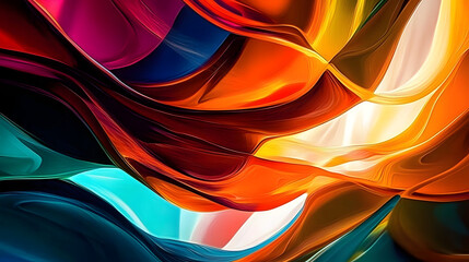 Abstract colorful 4k wallpaper.