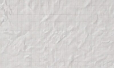 Obraz premium Plain white background of squared paper sheet, writing, template, plain