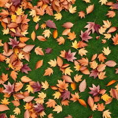 autumn leaves background