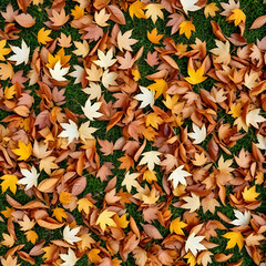 autumn leaves background