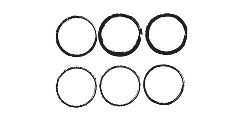 Set of vector paint brush stroke, ink splash and grungy decoration elements. Freehand grunge brush illustration. Black watercolor splatter, texture, frame and abstract background for social media