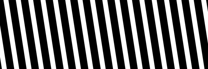 black and white stripes background. Seamless and repeating pattern. Editable template. Simple repeat ornament. Vector illustration. eps 10