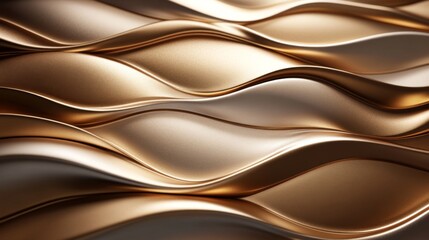 Obraz premium Abstract Gold and Silver Wave Pattern Background