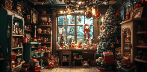 diorama of christmas