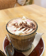 A delicious cocoa with marshmallow. Good for any project.