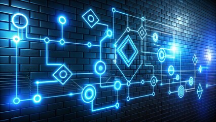 Fototapeta premium Linear AIM Symbols: Minimalist Design, Graphic Set, Modern Style Illustrations