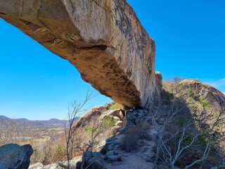 Pedra Furada, Venturosa, Pernambuco - incredible natural arch in the backlands of Pernambuco