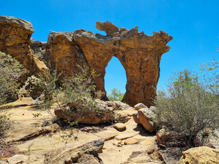 Catimbau Valley, Pernambuco - Igrejinha rock formation
