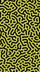 Turing Pattern Background textured black Generative algorithm psychedelic background