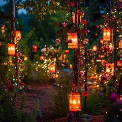 Eco-friendly New Year's Eve celebration with LED lights