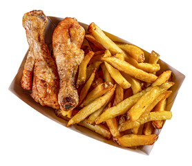Fried chicken drumstick