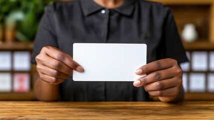 A smiling individual receiving their residence card at an immigration office, with a backdrop of legal banners promoting equality and inclusion.