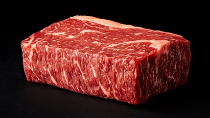 Prime Cut of Beef Steak Ready for Cooking