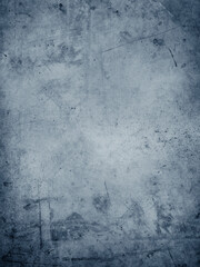 Blue textured concrete vertical background