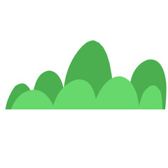 Hand Drawn Bush Vector