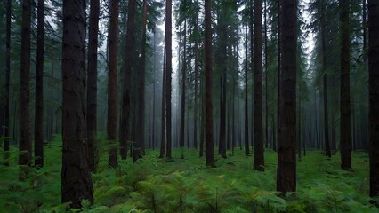 Obraz premium trees in the forest