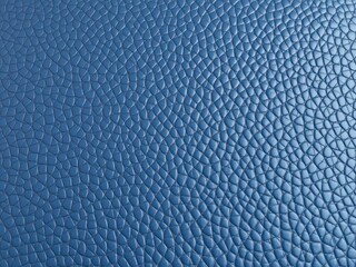 Deep blue leather, textured grain, subtle sheen, full frame, pattern, grain