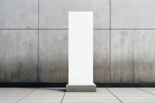 Building direction sign png transparent mockup