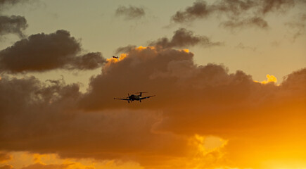 Sonnenuntergang     San Juan - Hauptstadt von Puerto Rico, Karibik © Nina