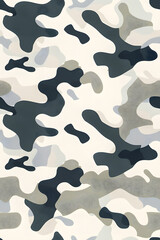Fototapeta premium Amy camouflage military flat vector seamless pattern illustration. Khaki, olive green color camouflage texture fabric 
