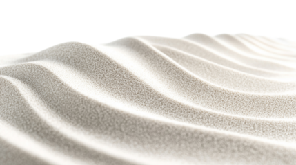 Desert dunes, transparent background