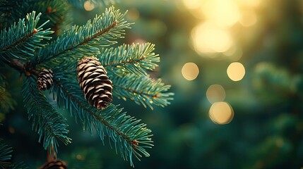 Pine Tree: A serene pine tree design, perfect for creating peaceful, forest-inspired backgrounds or promoting outdoor activities, winter, or holiday-themed projects.
