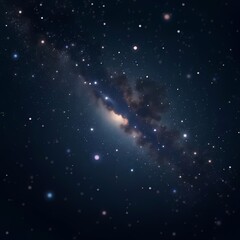 Obraz premium wallpaper dark night, stars and space, soft starlight